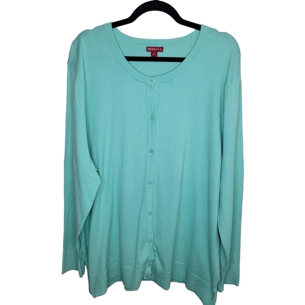 Merona button up long sleeve cardigan size 4/4x